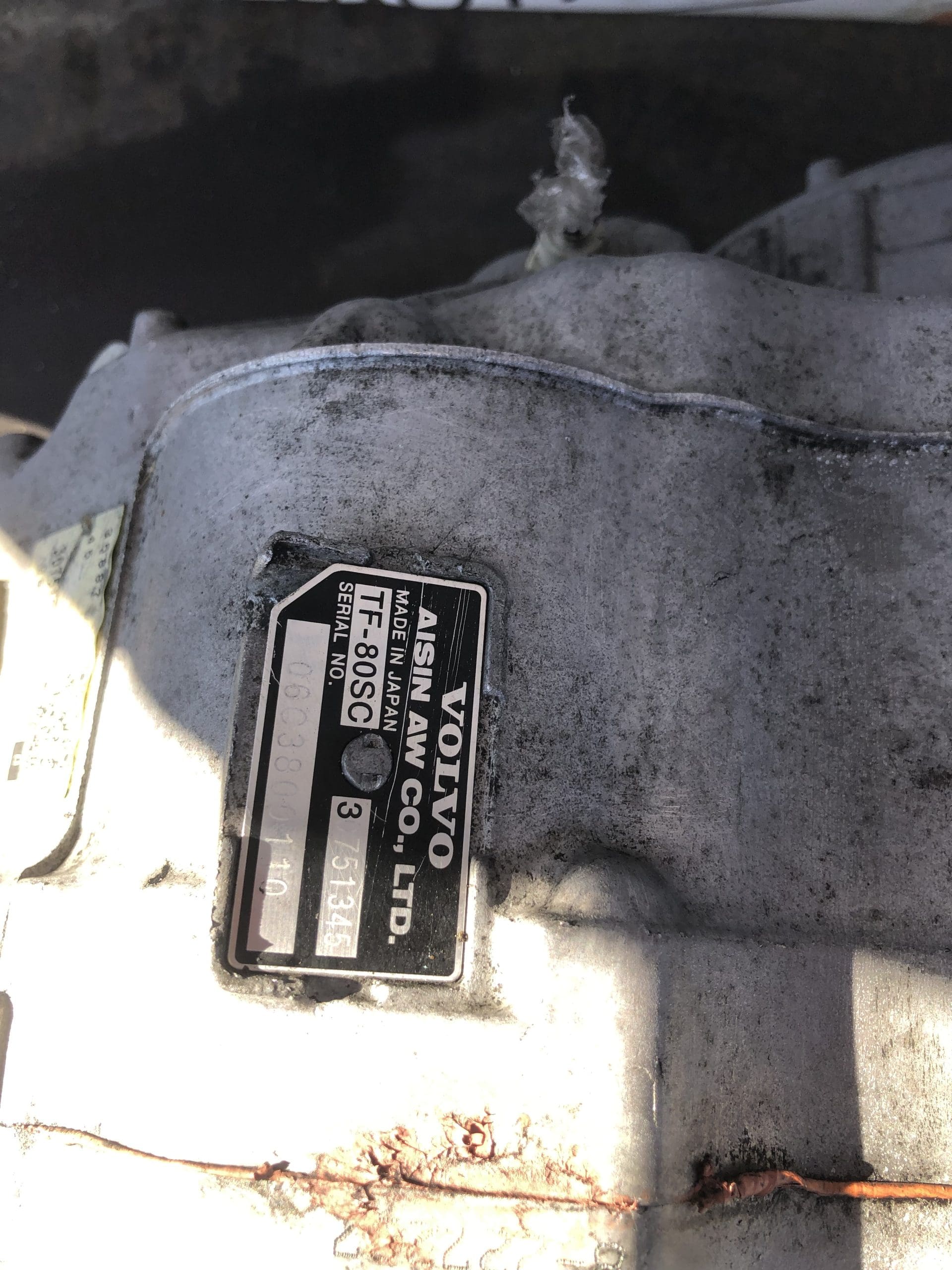КПП коробка передач автоматична 4x4 (2.4D) Volvo V70 TF-80SC 30751347 — Volvo V70