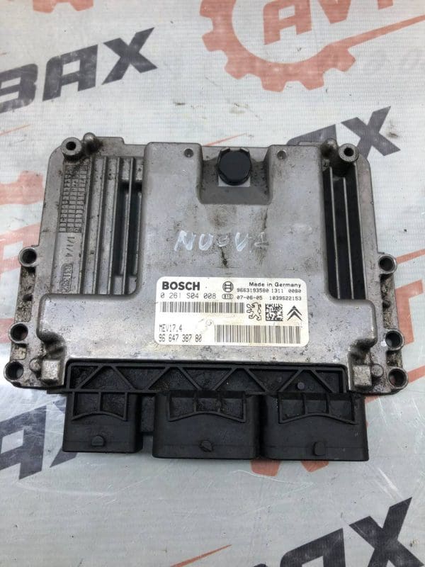 Блок управління двигуном ЕБУ PEUGEOT 207 1.6 VTI 5FW 9664738780/0261S04008 — Peugeot 207