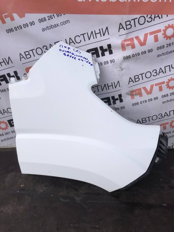 Крило переднє праве Fiat Ducato 14- 1374375080 — Citroen Boxer
