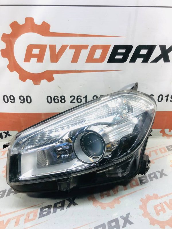 Фара передня ліва з 2010 Nissan Qashqai 26060BR00B HELLA 1EL010335-31/26060-BR60A, 26060-BR62A, 26060BR00A — Nissan Qashqai
